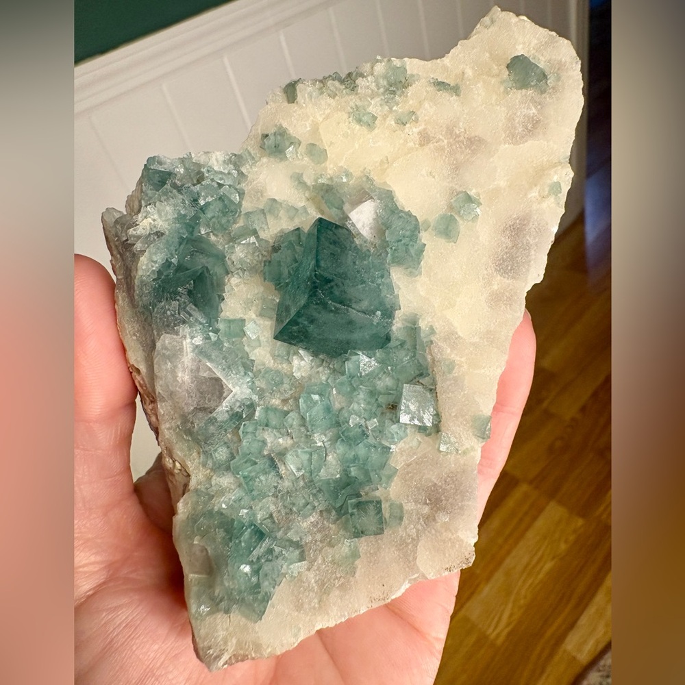 Green Fluorite Specimen